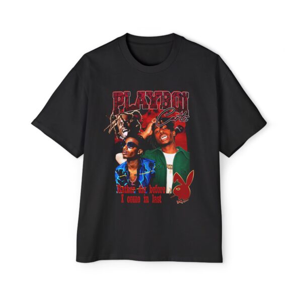 Rapper Collage Graphic Tee — Retro Rap Band Shirt